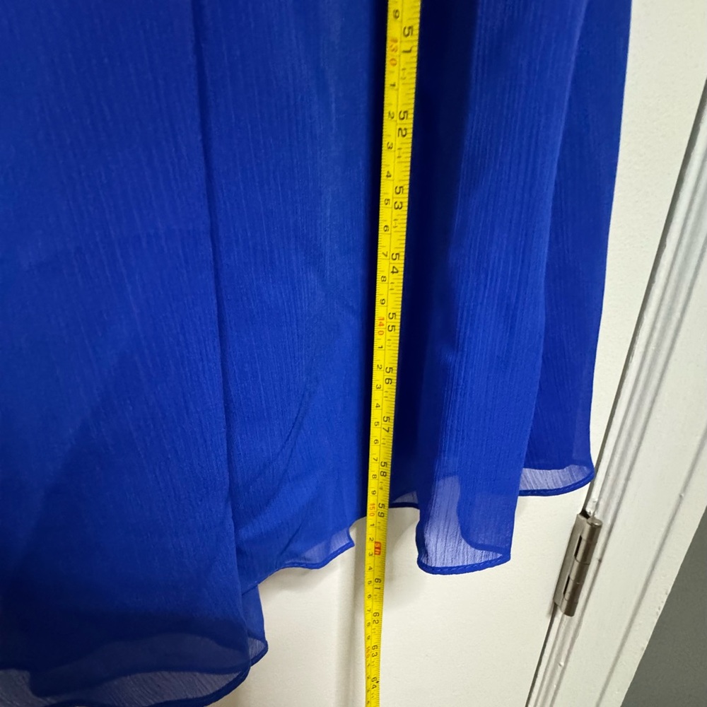 Elegant Blue Women's Skirt - Picture 5 of 7